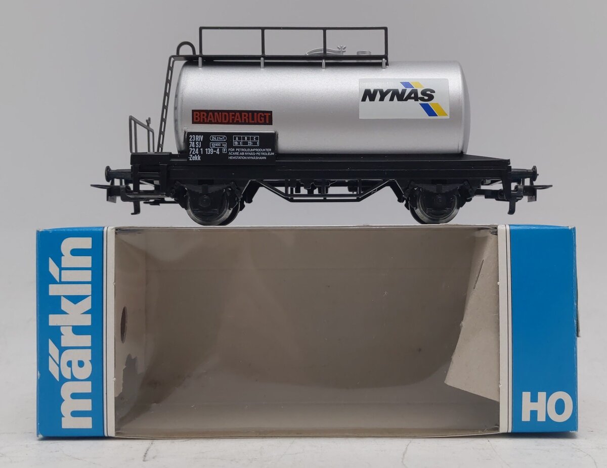Marklin 4532 HO Scale Nynäs Tank Car LN/Box