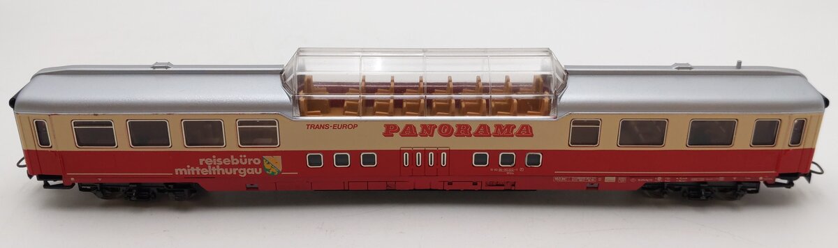 Marklin 4169 HO Scale Trans-Europ Panorama Vista Dome Car EX/Box