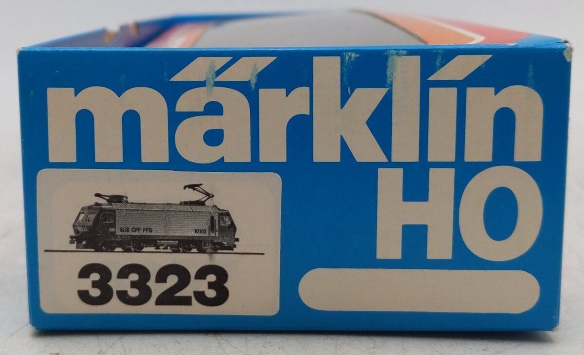 Marklin 3323 HO Swiss Federal Railways SBB Electric Locomotive #10102 EX/Box