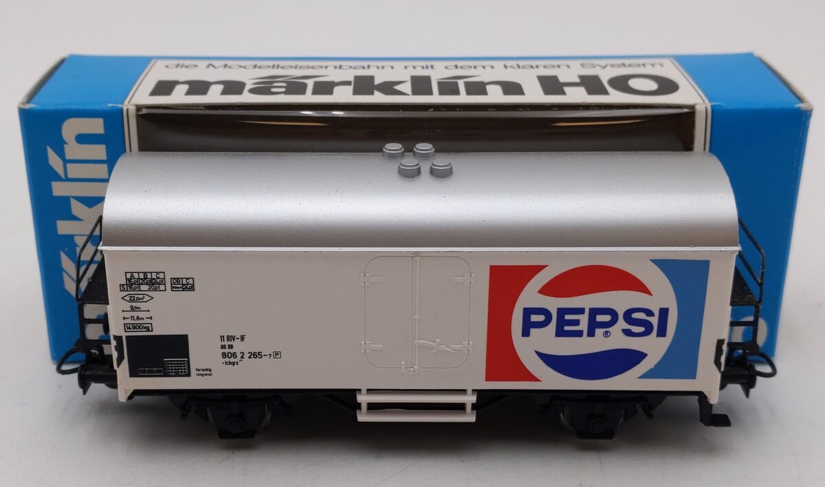 Marklin 4533 HO Scale Pepsi Reefer EX/Box
