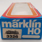 Marklin 3326 1600 Series HO Scale Electric Locomotive #1631 EX/Box