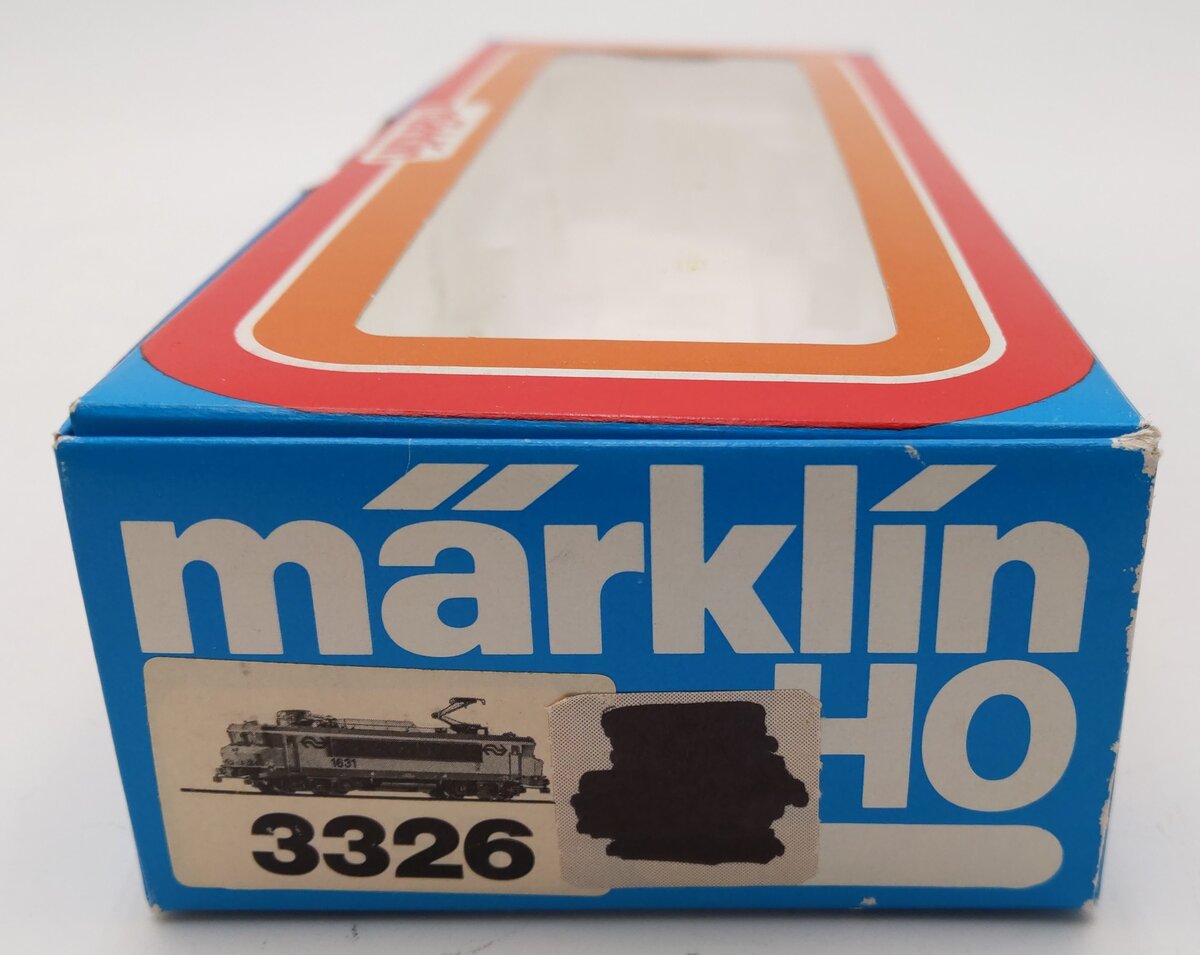 Marklin 3326 1600 Series HO Scale Electric Locomotive #1631 EX/Box