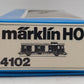 Marklin 4102 HO Hannover Baggage Car LN/Box