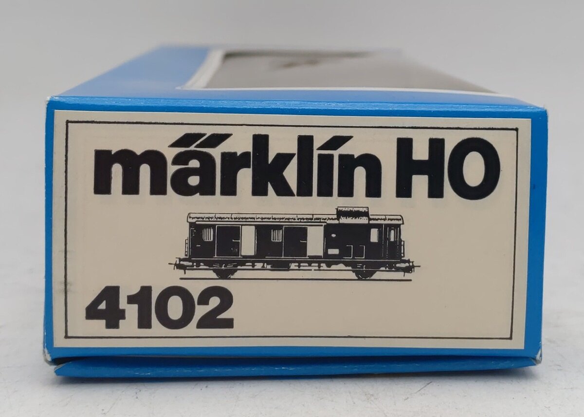 Marklin 4102 HO Hannover Baggage Car LN/Box