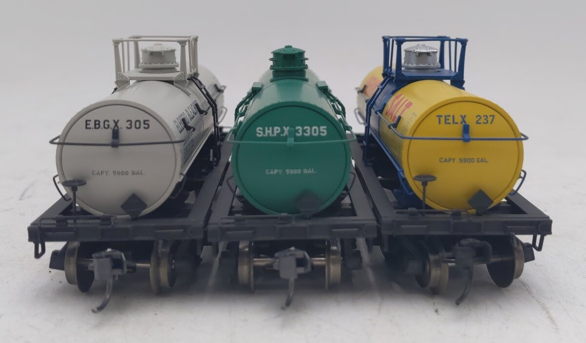 Marklin 45580 HO Scale SHP EBG & TEL 6,000 Gallon Tank Cars (Set of 3) LN/Box