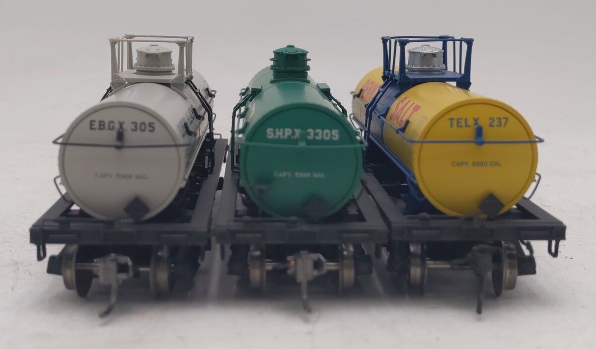 Marklin 45580 HO Scale SHP EBG & TEL 6,000 Gallon Tank Cars (Set of 3) LN/Box