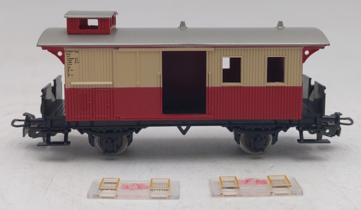 Marklin 4108 HO Scale German Local Baggage Car VG/Box