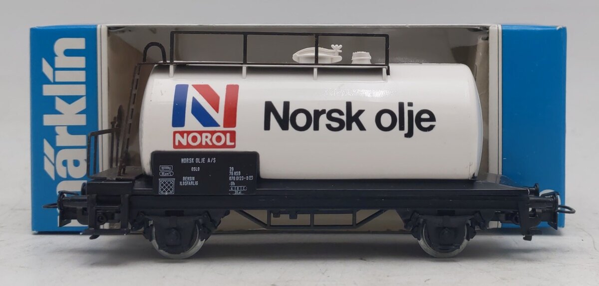 Marklin 4560 HO Norsk Olje Tank Car LN/Box