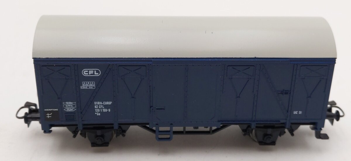 Marklin 4405 HO Scale CFL Blue Boxcar EX/Box
