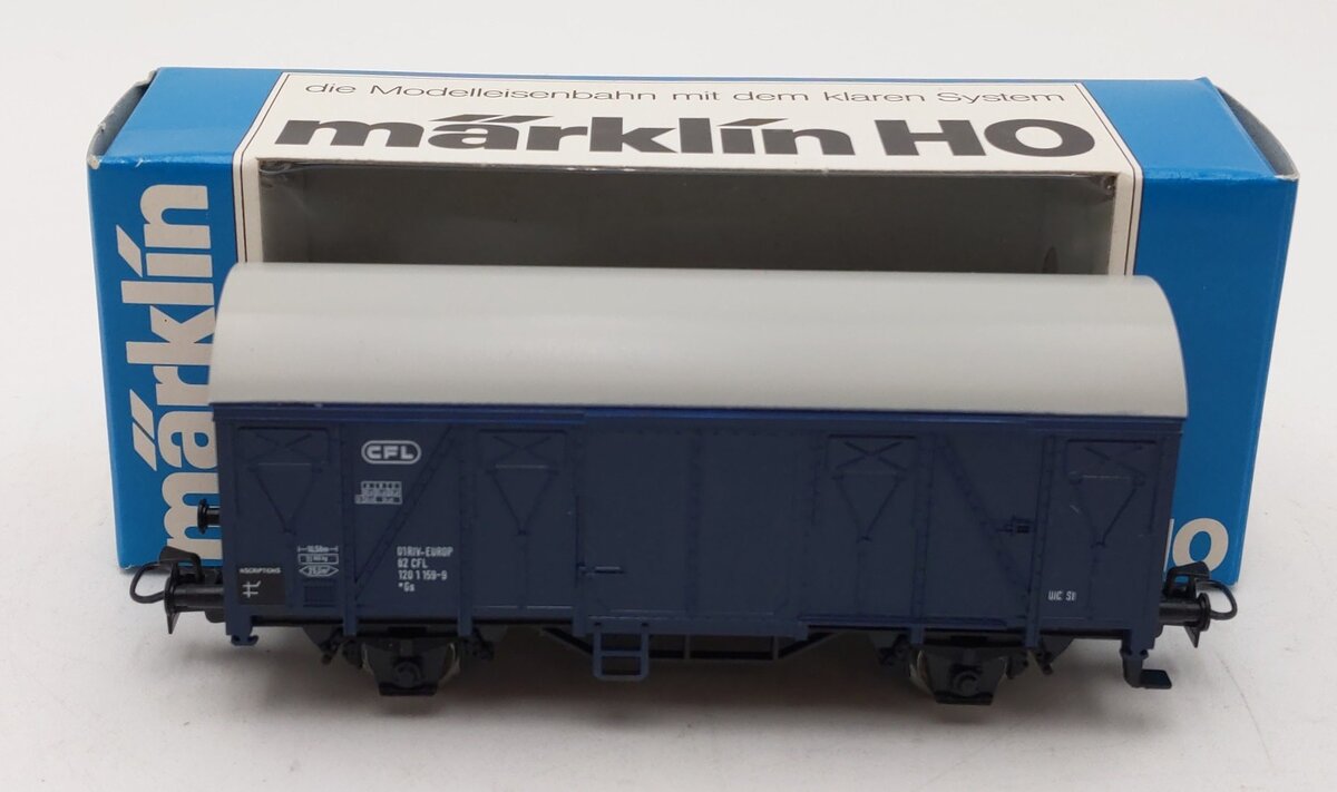 Marklin 4405 HO Scale CFL Blue Boxcar EX/Box