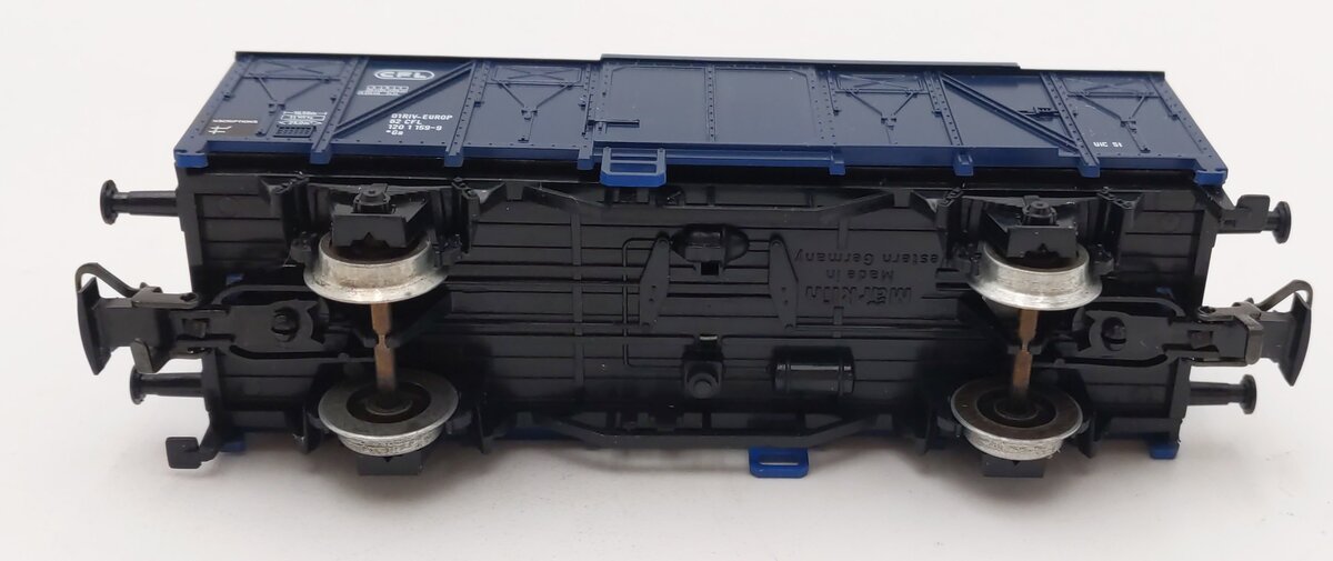 Marklin 4405 HO Scale CFL Blue Boxcar EX/Box