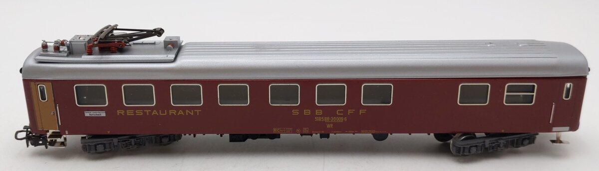 Marklin 4068 HO Scale Swiss Railways Express Restaurant Car EX/Box