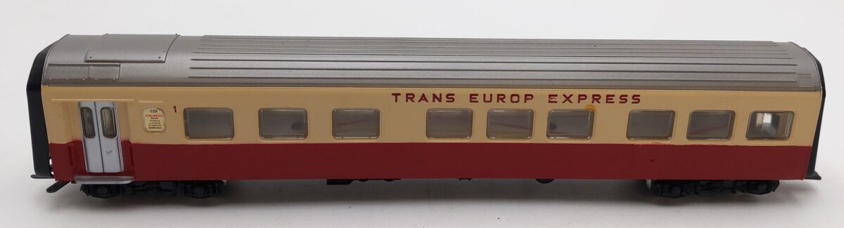 Marklin 4071 HO Scale Trans Europe Express Compartment Car #1 EX/Box