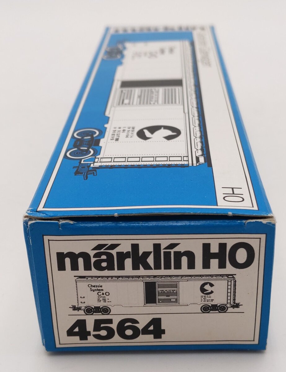 Marklin 4564 HO Scale Chesapeake & Ohio Boxcar #23745 VG/Box