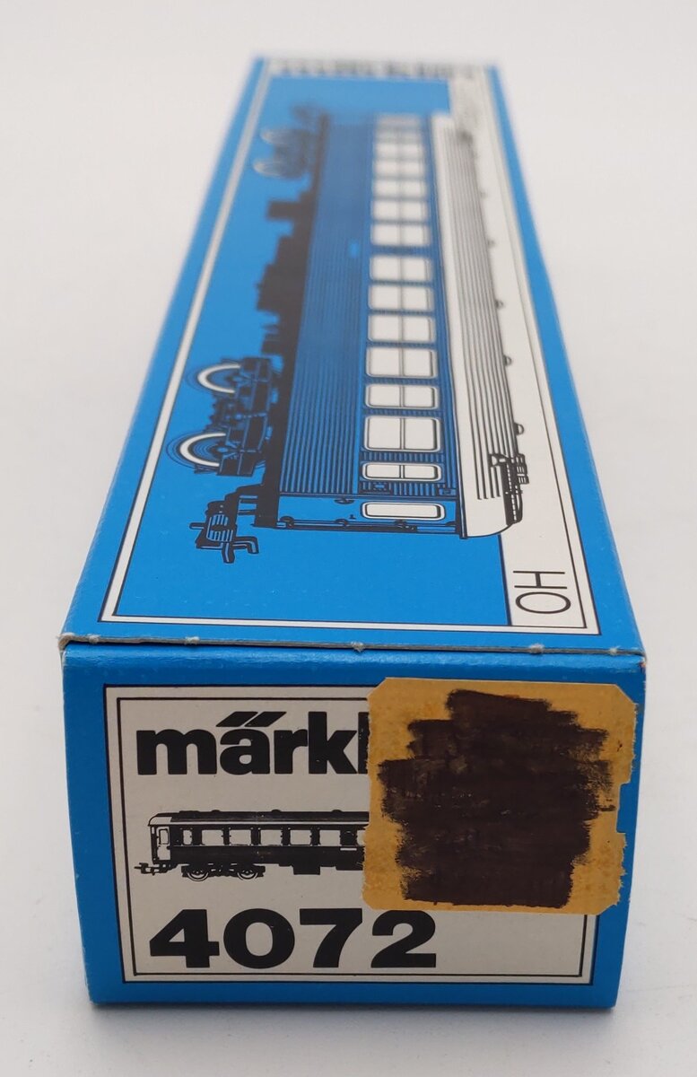 Marklin 4072 HO Scale SJ Passenger Car EX/Box