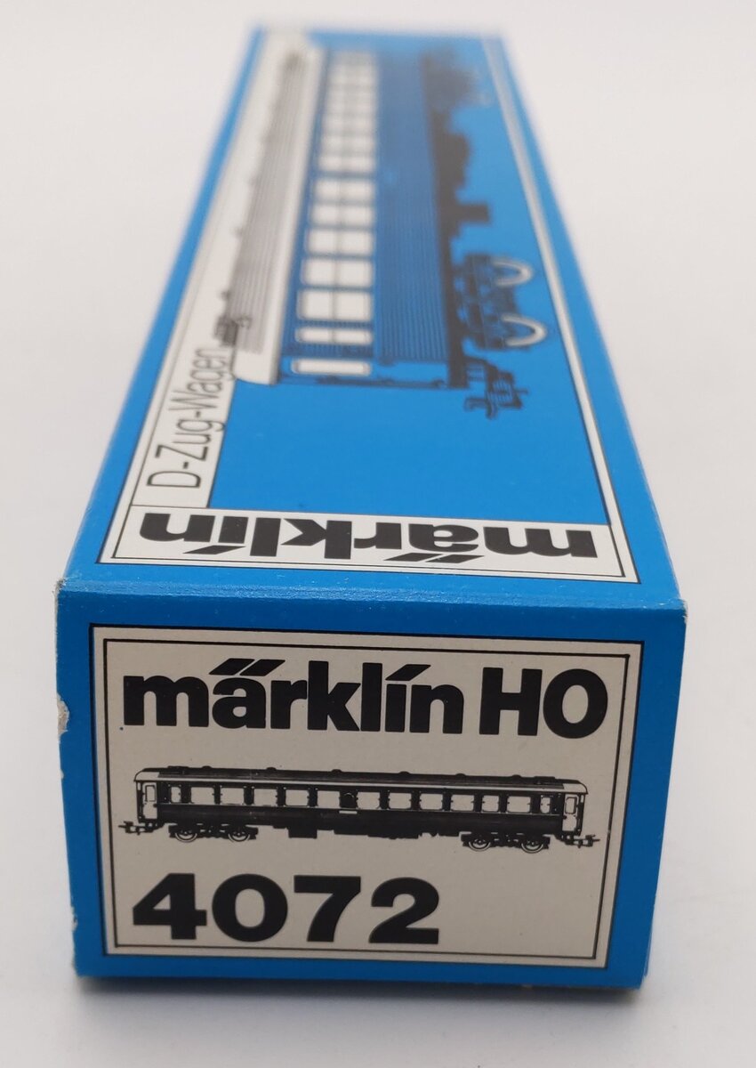 Marklin 4072 HO Scale SJ Passenger Car EX/Box