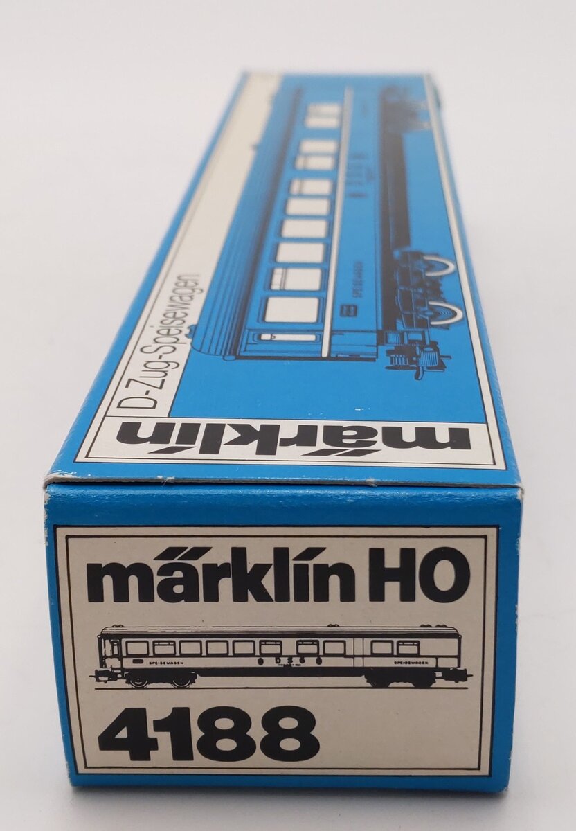 Marklin 4188 DSG HO Scale Dining Passenger Car EX/Box