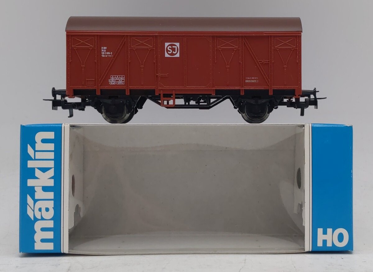 Marklin 4408 HO Scale SJ Boxcar LN/Box