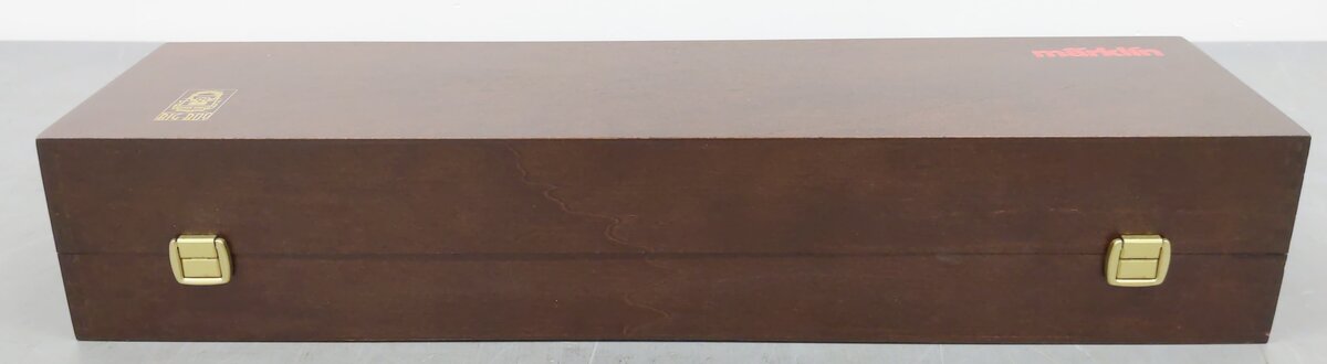 Marklin 37990 HO Scale Union Pacific Big Boy Wooden Box & Display Board EX/Box