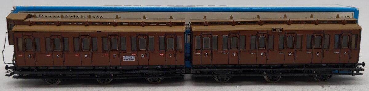 Marklin 4208 HO Scale Passenger Cars (Set of 2) EX/Box