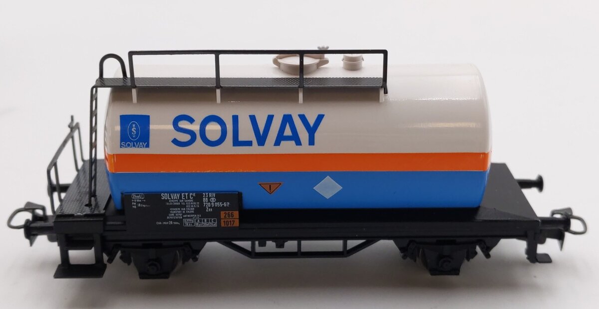 Marklin 4447 HO Scale Solvay Tank Car EX/Box