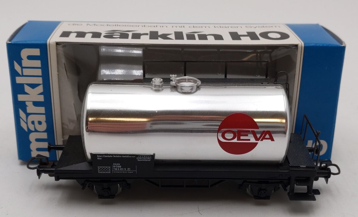 Marklin 4448 HO Scale Oeva Tank Car EX/Box