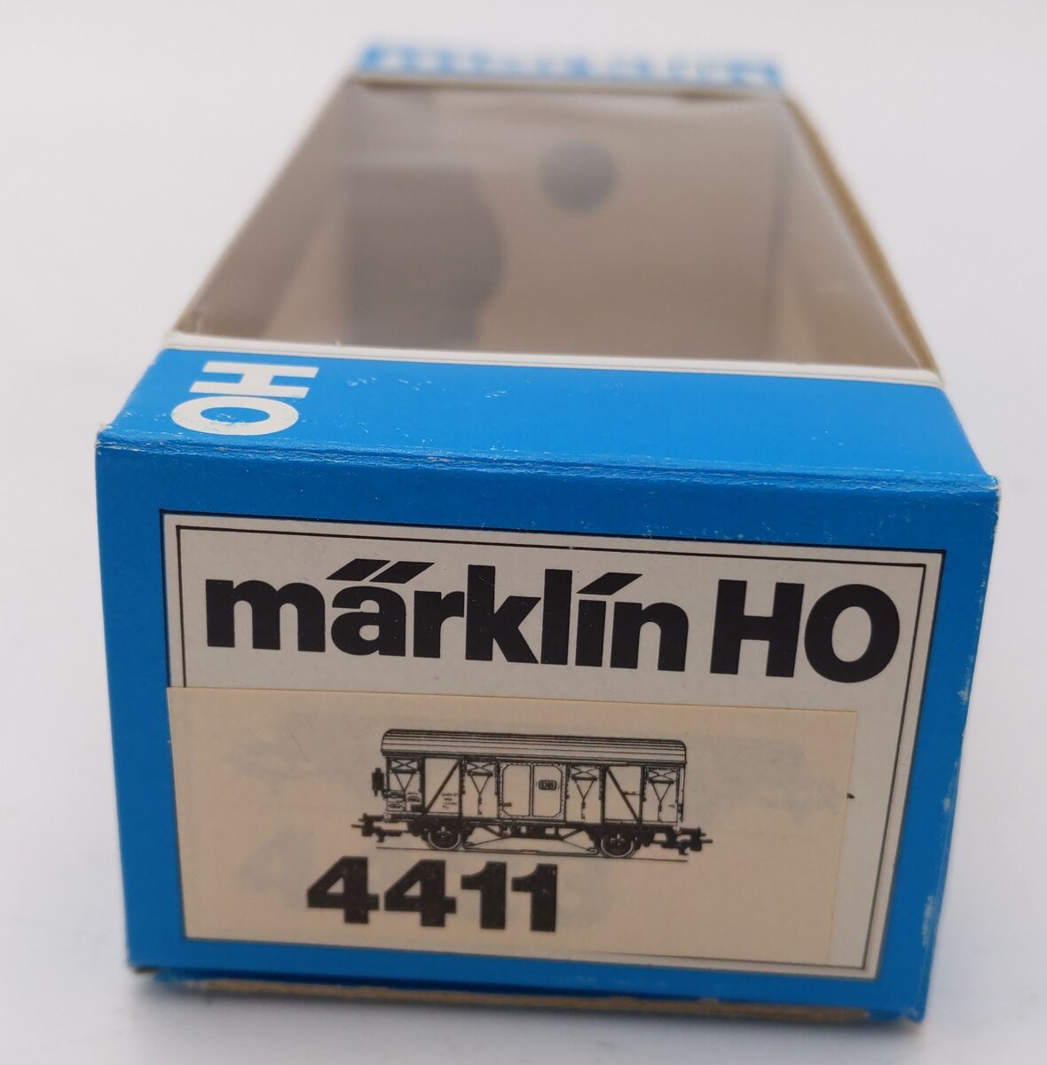 Marklin 4411 HO Scale DB Boxcar with Marker Lights LN/Box