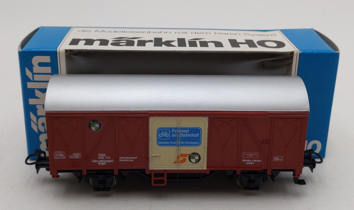 Marklin 4412 HO Scale Puch Boxcar #956713 LN/Box