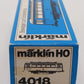 Marklin 4018 HO Scale Lighted DB Railbus Trailer #995 552-0 EX/Box