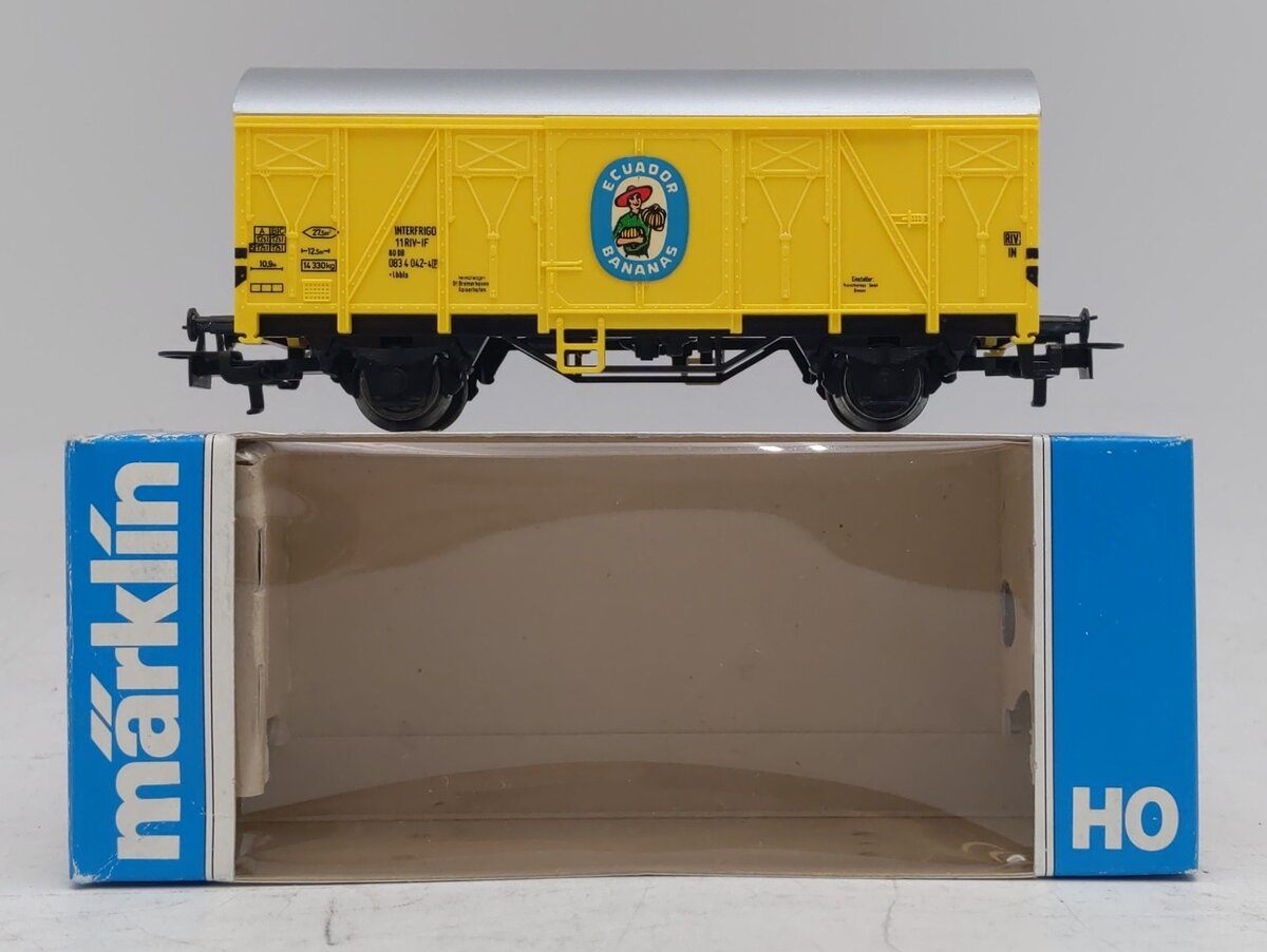 Marklin 4414 HO Ecuador Bananas Boxcar LN/Box
