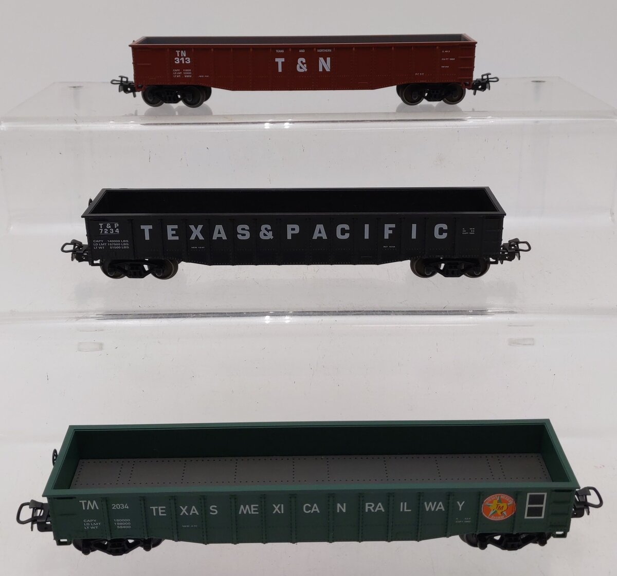 Marklin 4583 HO Scale Texas 3-Car Gondola Set LN/Box