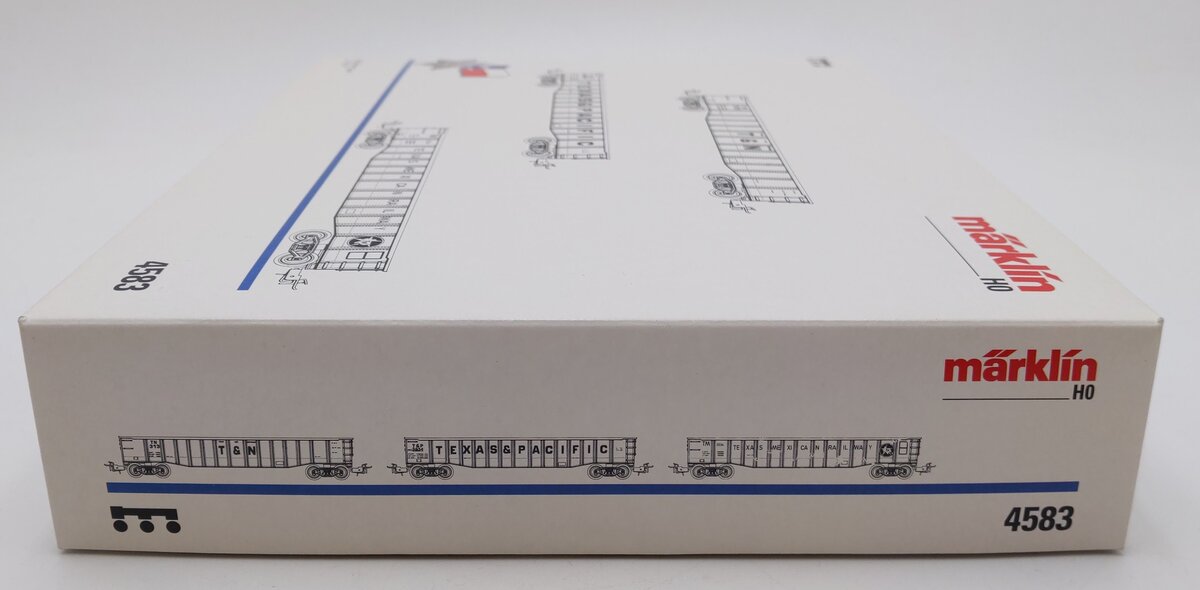 Marklin 4583 HO Scale Texas 3-Car Gondola Set LN/Box