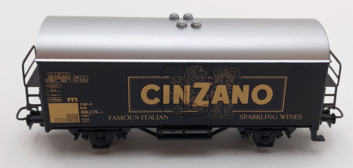 Marklin 4415-86034 Cinzano Famous Italian Sparkling Wines Reefer Car LN/Box