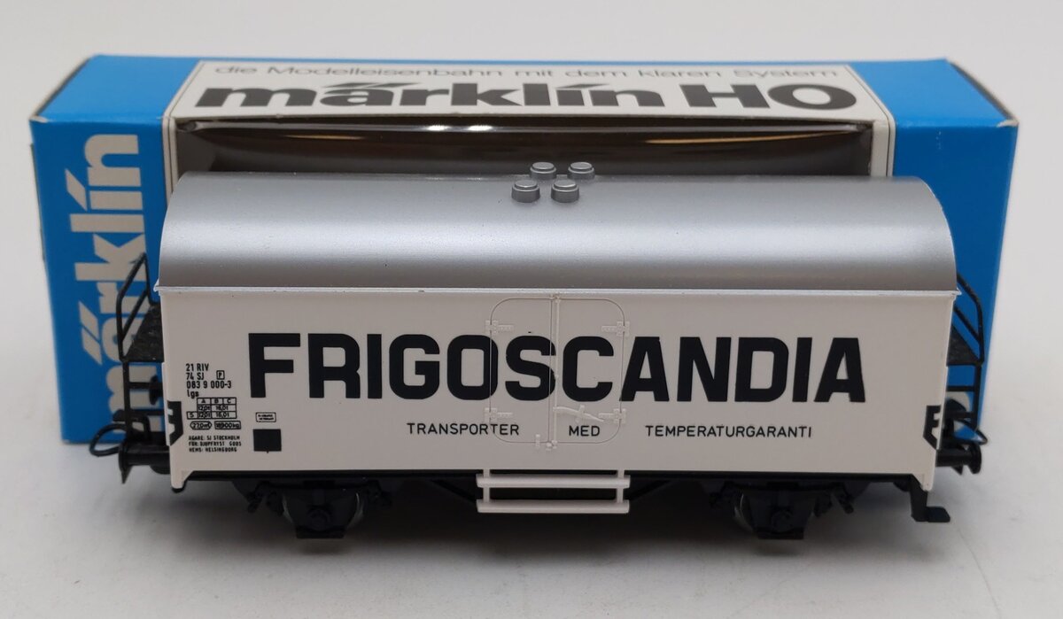 Marklin 4531 HO Scale Frigoscandia Reefer Car EX/Box