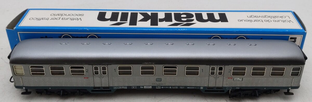 Marklin 4083 HO DB 1st & 2nd Class Passenger Car EX/Box