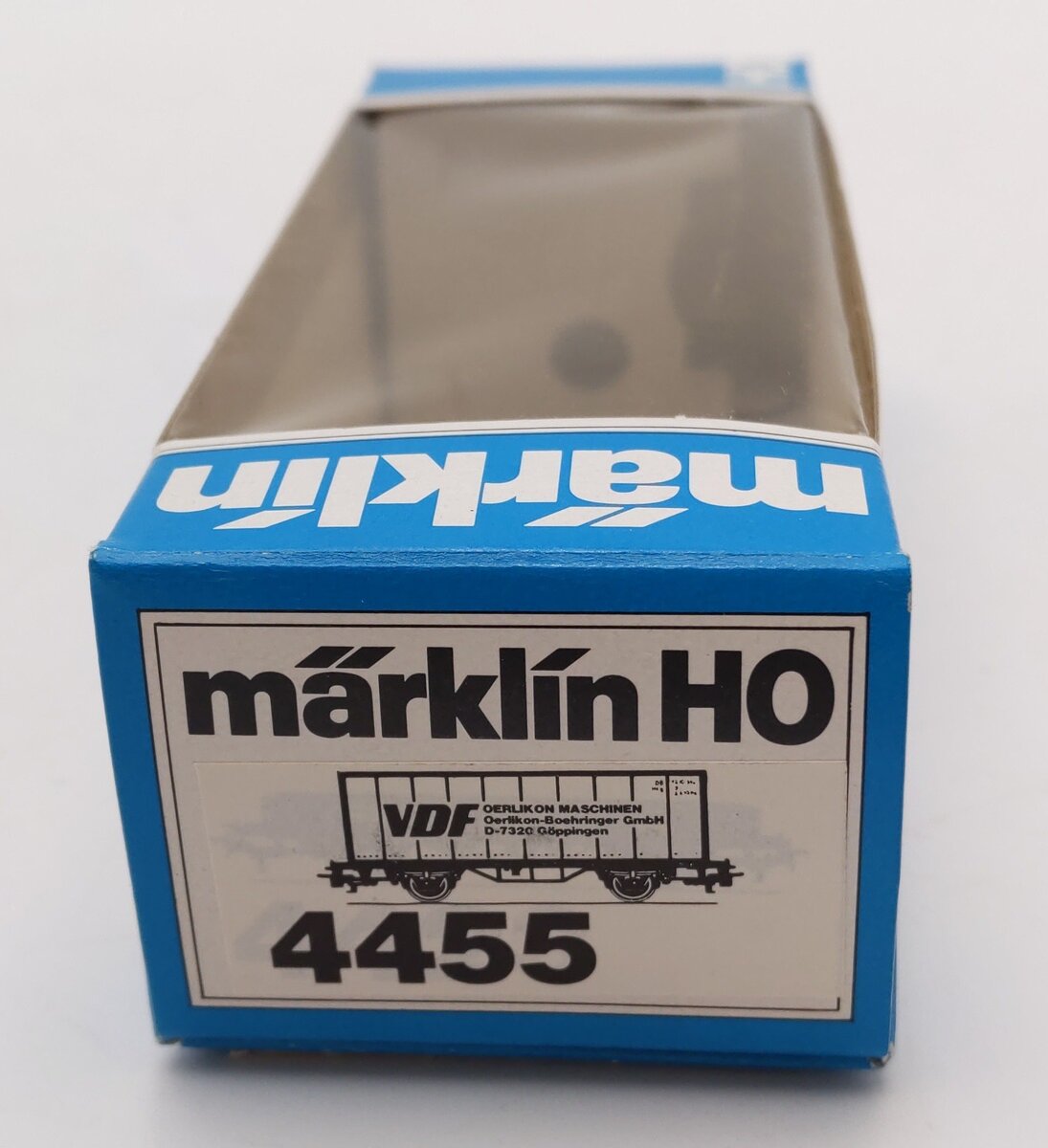 Marklin 4455 HO Scale VDF Container Car LN/Box
