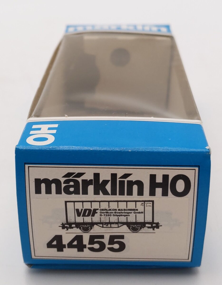 Marklin 4455 HO Scale VDF Container Car LN/Box