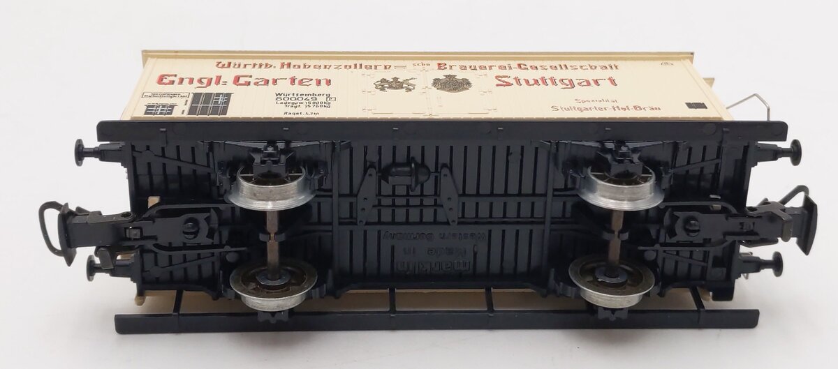 Marklin 4677 HO Scale Engl:Garten Stuttgart Beer Wagon Car #600049 LN/Box