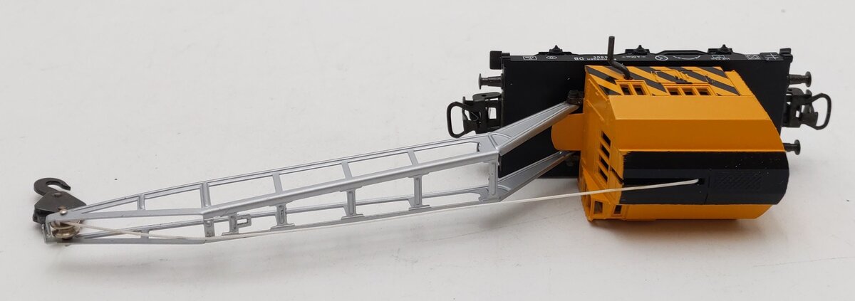 Marklin 4671 HO Scale Crane Car with Operating Crane EX/Box