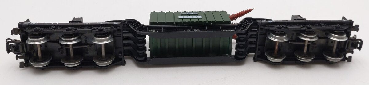 Marklin 4617 HO DB Trafo-Union Well Car with Green Transformer LN/Box
