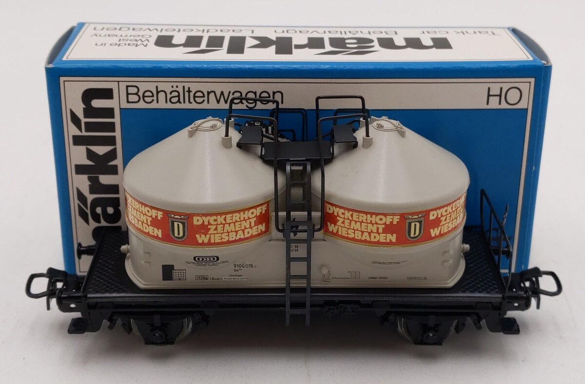 Marklin 4761 HO Scale Dyckerhoff Tank Car LN/Box
