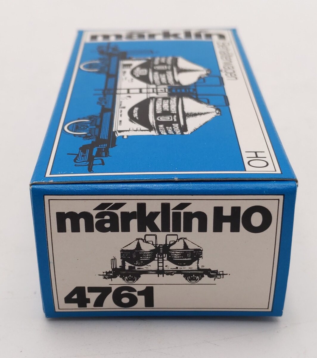 Marklin 4761 HO Scale Dyckerhoff Tank Car LN/Box