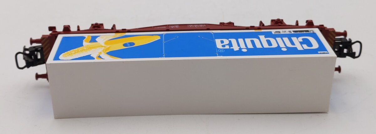 Marklin 4672 HO Scale Flatcar w/Chquita Banana Container Load LN/Box