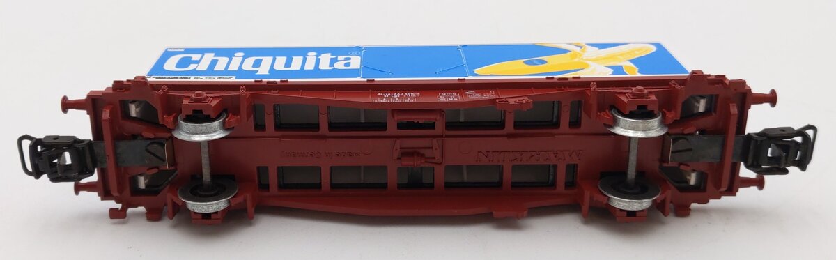 Marklin 4672 HO Scale Flatcar w/Chquita Banana Container Load LN/Box