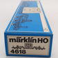 Marklin 4618 DB Depressed Center Flatcar w/ Crate Load EX/Box