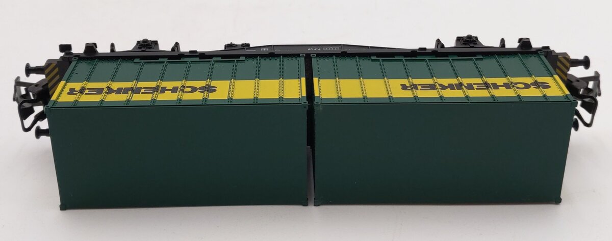 Marklin 4764 HO Scale Schenker Flat Car w/ Containers EX/Box