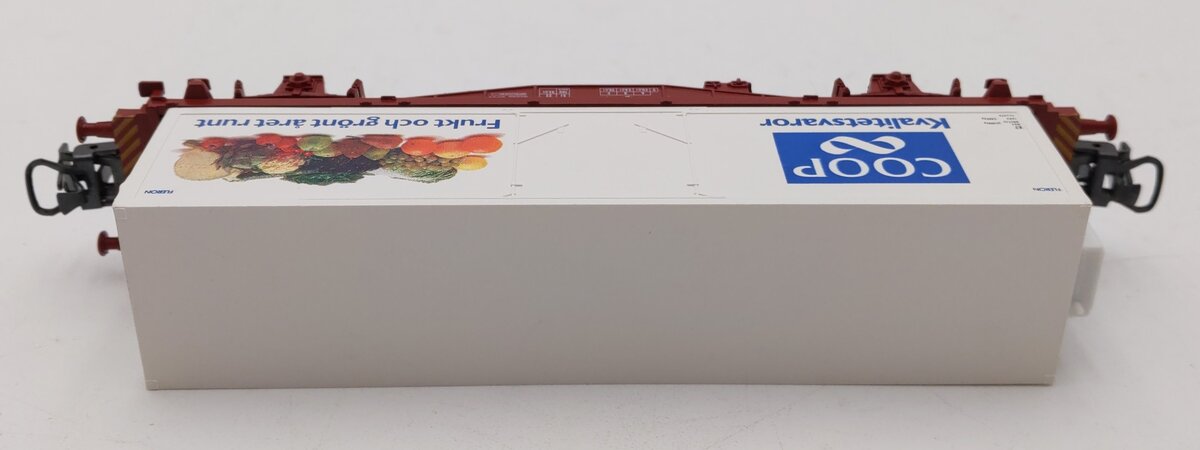 Marklin 4673 HO Scale Flatcar w/COOP Container Load LN/Box