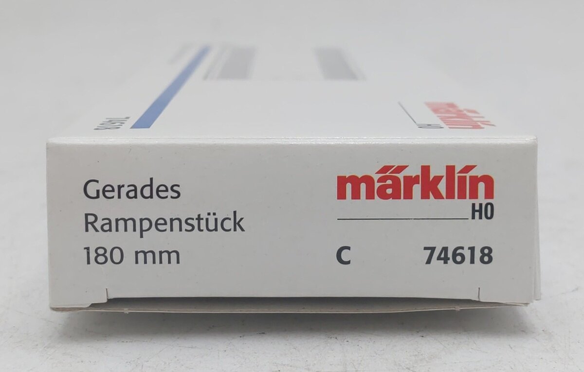 Marklin 74618 HO Scale Straight Ramp LN/Box