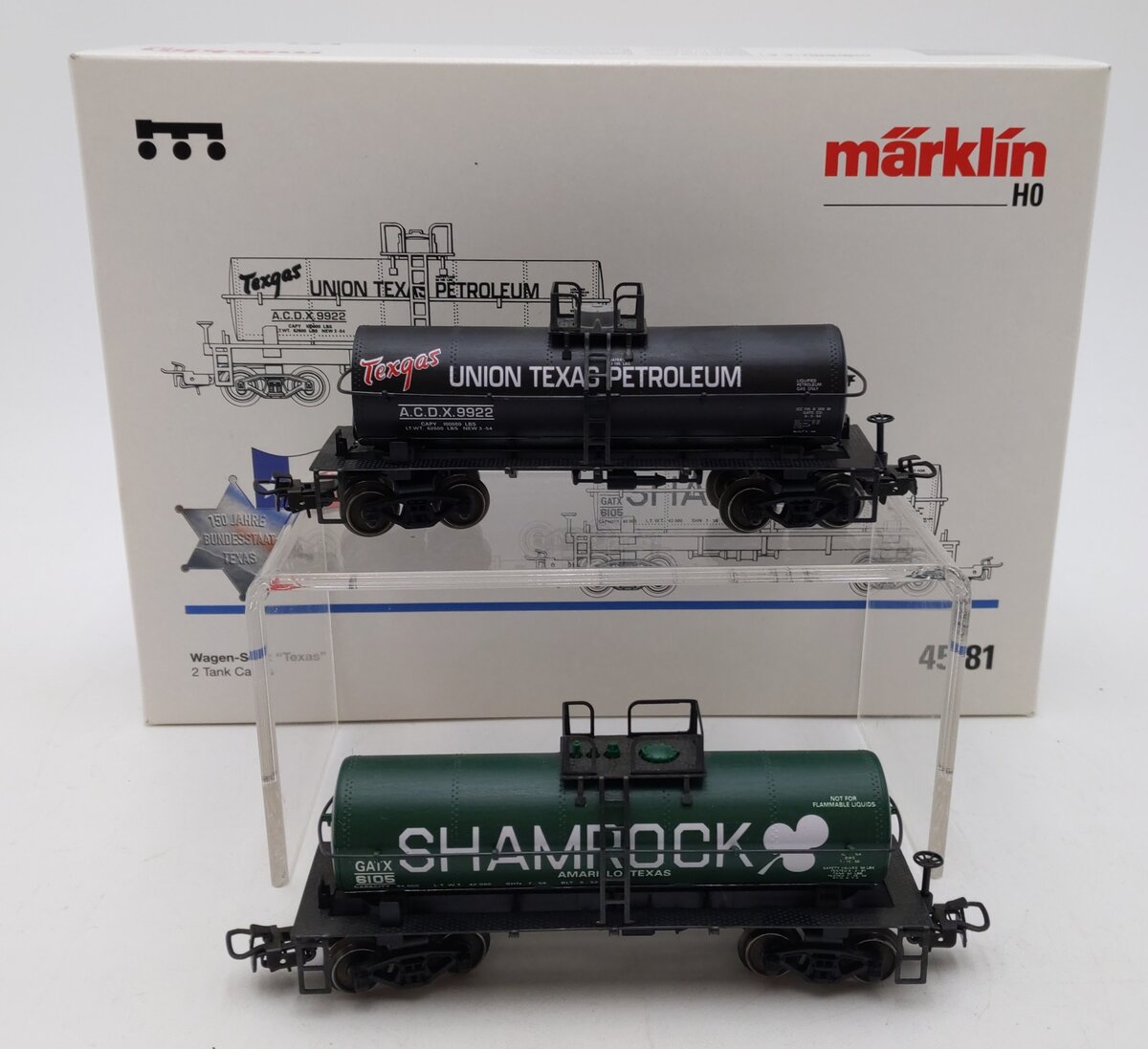 Marklin 4581 HO Scale Texas Freight Car Set LN/Box