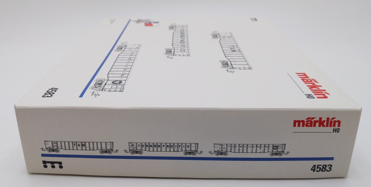 Marklin 4583 HO Scale Texas 3-Car Gondola Set LN/Box
